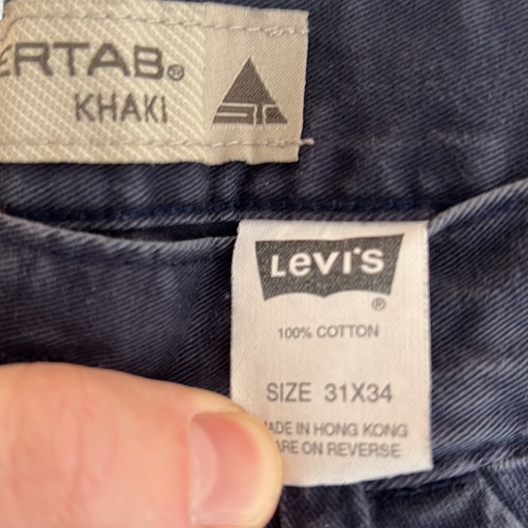 Vintage Like New Silvertab Khaki Levi’s Baggy Pants - Picture 4 of 4